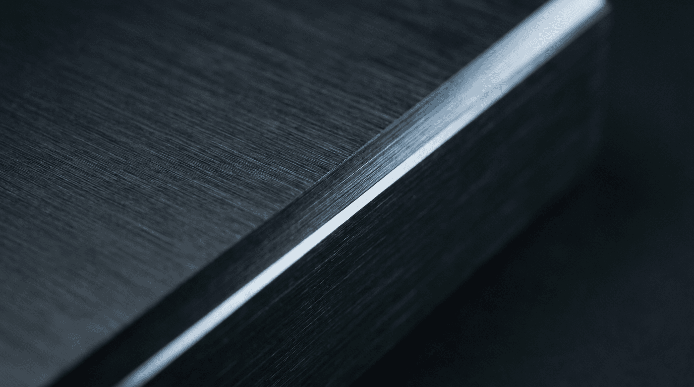 Brushed aluminium